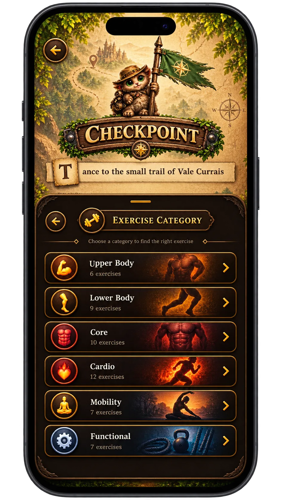 Adding an Exercise interaction